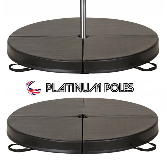Platinum Poles BLACK 150cm x 10cm Dance Crash / Pole Mat