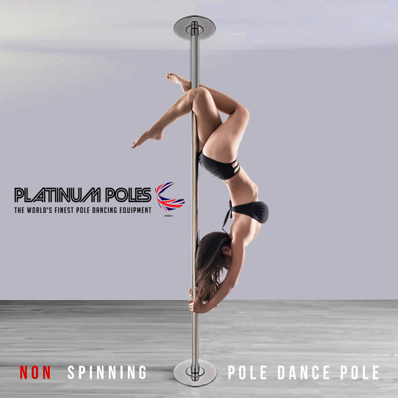 Platinum Poles 45mm Sport Dance Fitness Pole NON SPINNING